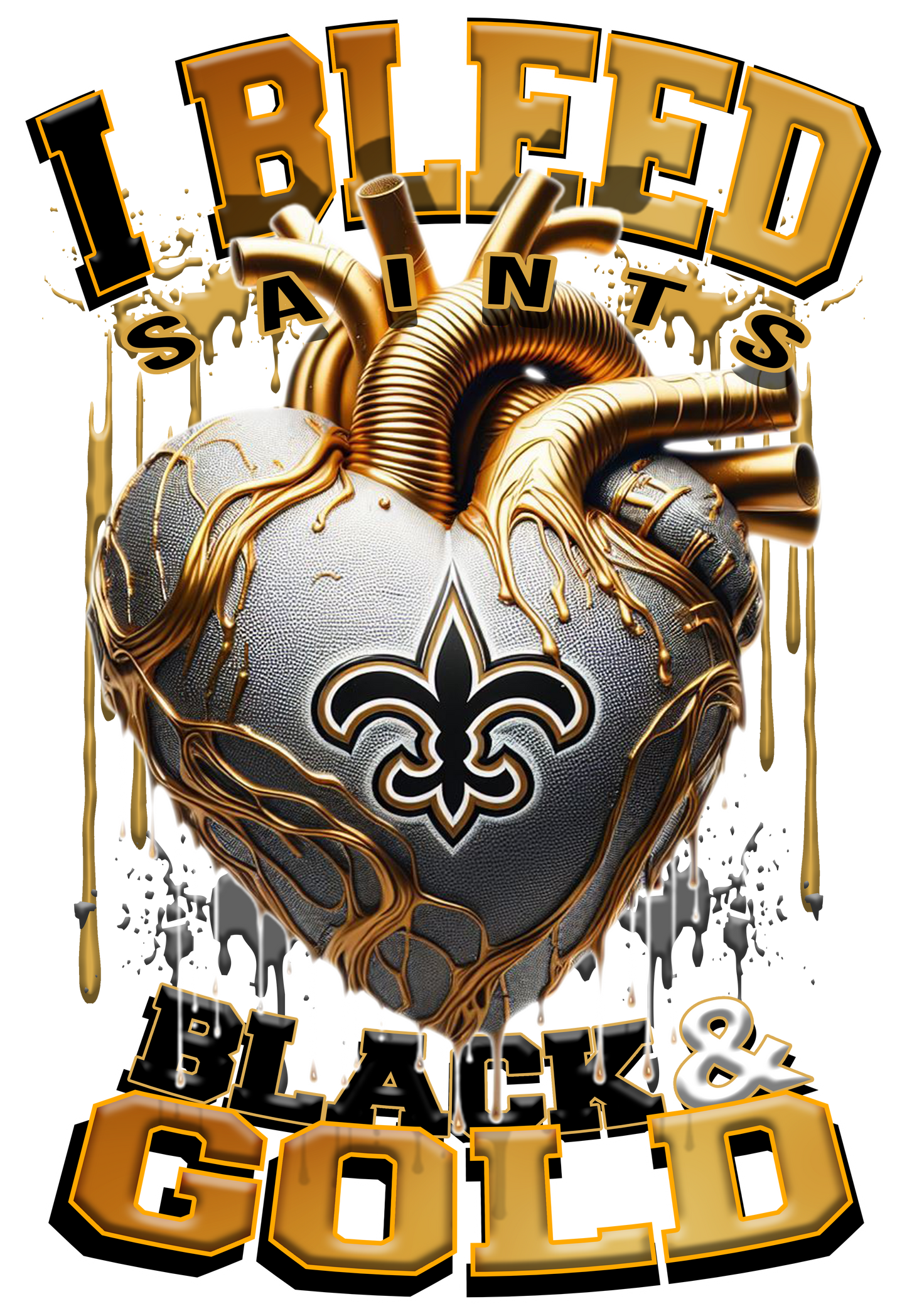I BLEED NFL TEAM HEART T-SHIRT